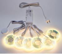 Lámpara De Iluminación Trasera Inteligente Con Sensor De Movimiento Radar Para Armario Estante Pantry Gabinete LED COB 12V DC - details 7