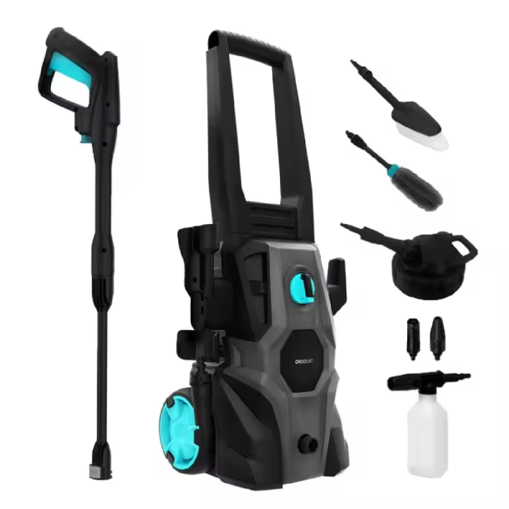Cecotec Hidrolimpiadora Hydroboost 1600 Car&Garden Potente y Eficiente para Limpieza en Hogar, Jardín y Coche - 1