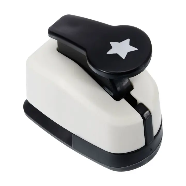 Pulverizador De Agujeros Pentagrama 9-25mm Para Niños Máquina De Scrapbooking Educativa Herramienta De Corte De Papel Y Manualidades - 1