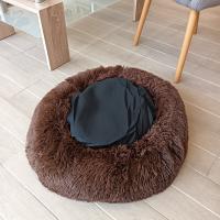 Cama Golden 22k Donut para Gatos y Perros Pequeños (Diámetro 60cm) - Alta Calidad y Antideslizante - details 9