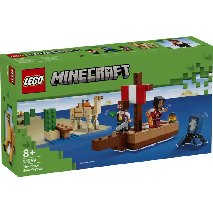 Lego Minecraft El Viaje en el Barco Pirata de Lego 21259 Lego minecraft LEGO - 1