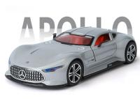 Modelo De Coche De Aleación Simulación 1/24 Benz AMG Vision GT Juguete Metálico Para Colección Regalo De Cumpleaños Para Niños Decoración Para El Hogar - details 14