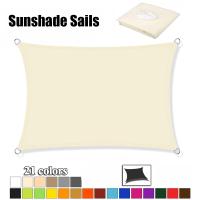 Sol revela Sombra Velos 2,5 m x 2,5 m Cuadrado Sombra Velas waterproof en Aire Libre Jardín protector solar Toldo with Cuerda, Gris - details 2
