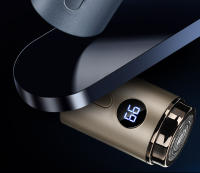 Afeitadora Eléctrica Para Hombres Con Pantalla Digital Inteligente Mini Portátil Recargable Lavable Afeitadora De Barba Afeitadora - details 3