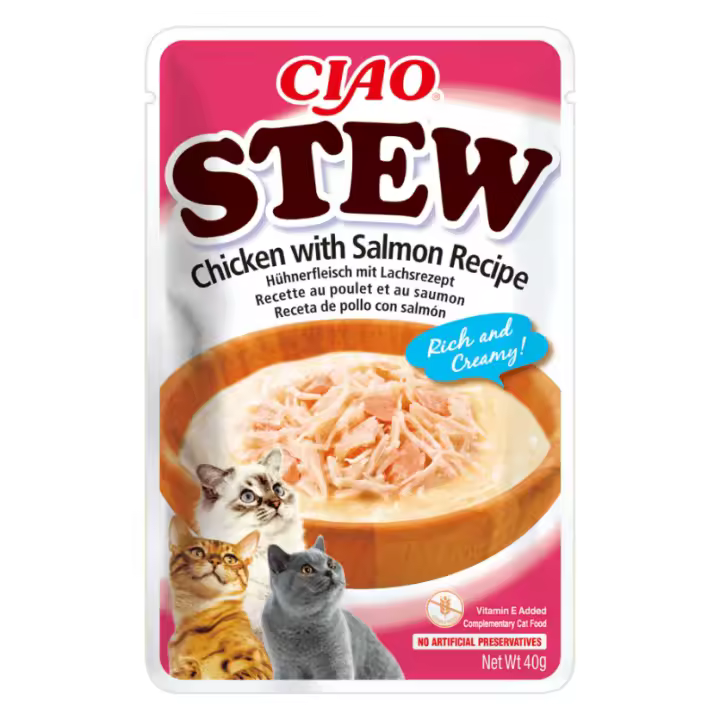 STEW Pollo  y Salmón (12x40gr) - 1