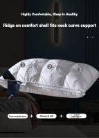 Almohada De Sueño Cómoda 5 Estrellas Hotel Almohada Tridimensional Suave Lavable Color Sólido Soporte Cervical Para Viajes Y Hogar - details 3