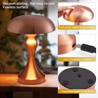 Lámpara De Mesa LED Táctil Recargable Sin Cable Para Decoración De Habitación Restaurante Hotel Bar Lámpara De Lectura Para Dormitorio - details 8