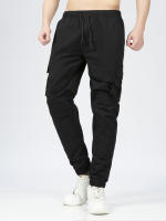 Pantalones De Cargo Para Hombre Con Multípocket Camuflaje Pantalones Casuales De Streetwear Talla Grande De Polyester - details 0