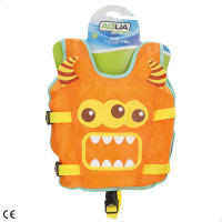 Aqua Sport chaleco flotación infantil 3-6 años 19-30 kg, diseño de monstruo con correas ajustables y acolchado cómodo, ideal para primeros baños y juegos en el agua - details 6
