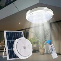 Luz De Techo Solar LED IP67 Impermeable Con Control Remoto De 3 Colores Y Cuerda De 5m Para Interior Y Exterior Balcón Jardín Pasillo - details 0