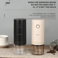 Molinillo de café eléctrico portátil, compacto y automático, con función de molienda múltiple, recargable por USB. - details 3