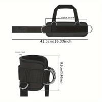 Entrenador De Fuerte De Pierna 1 PC Anillo De Pies Resistencia Rápida Cuerda De Estiramiento Accesorios De Ejercicio Fitness - details 0