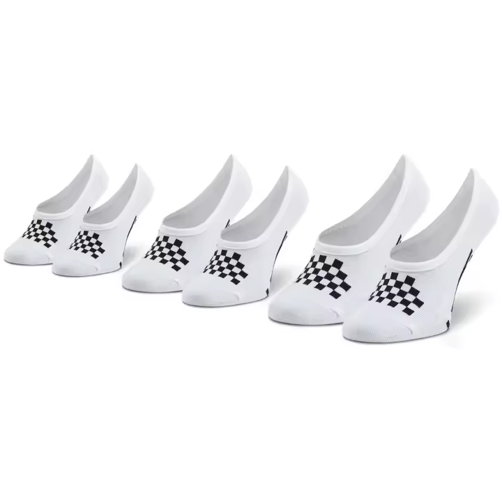 Calcetines Vans Classic Canoodle Pack 3 para mujer en color blanco - 1