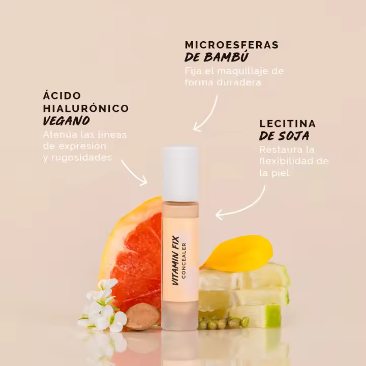 Freshly Cosmetics - Pack base satinada tono 300 y corrector Satin Foundation & Concealer Pack - 1