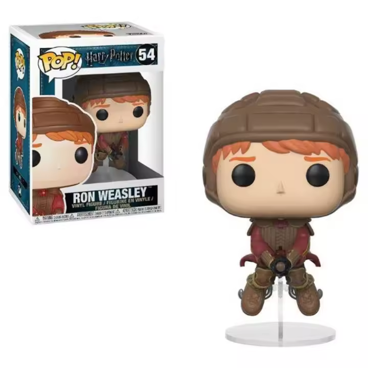 Funko pop harry potter ron weasley en escoba 26721 - 1