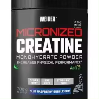 Weider Creatine 200 Mesh Blueraspberry 300Gr. - 1