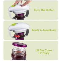 Abrelatos eléctrico automático abridor de botellas de mano Jar abridor One Touch Jar abridor de cocina Gadgets - details 4