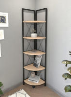 Venprodin - Estanteria De Metal Esquinera 5 Niveles 160X67X34 Safir - details 0