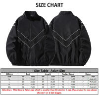 Chaqueta De Hombre Oversized Para Calle Moda Otoño Cremallera Abierta Estilo Casual Ajuste Suave Impermeable Tops Todas Las Camisas - details 0