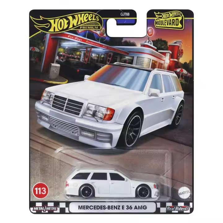 Hot Wheels Premium Boulevard Mercedes-Benz E 36 AMG - 1