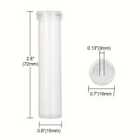 20pcs Tubos De Agua Para Flores De 2.8 Pulgadas Plásticos Con Tapa Florales Para Decoración Y Arreglo Floral - details 3