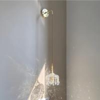 Lámpara De Pared Retro Francesa YEBMLP Con Vidrio LED Decorativa Para Sala De Estar Dormitorio Estudio Luz De Barra Restaurante Puerta Del Porche - details 6
