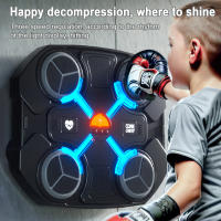 Máquina de Boxeo Musical Portátil | Boxeo Electrónico con Guante y Efectos Luminosos - details 1