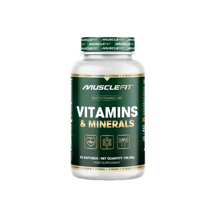 Multivitaminas - MuscleFit │60 cápsulas│MUSCLECULT│Vitaminas y Minerales - 1
