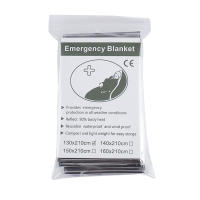 Manta De Salvamento Térmica Para Camping Y Senderismo 1-30PCS Impermeable Aislante De Aluminio Para Primeros Auxilios Y Rescate - details 1