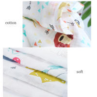 Mantelillo De Bebé Muslin 120x110cm Algodón Bambú Suave Impresión Doble Capa Gauze Cubierta Para Carrito De Bebé Y Baño Para Recién Nacidos Y Niños Pequeños - details 5