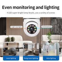 Bulbo De Luz E27 2.4G Cámara De Seguridad WiFi Versión Nocturna 360° HD IP Camara De Vigilancia IR Para Hogar Inteligente PIX-LINK - details 2