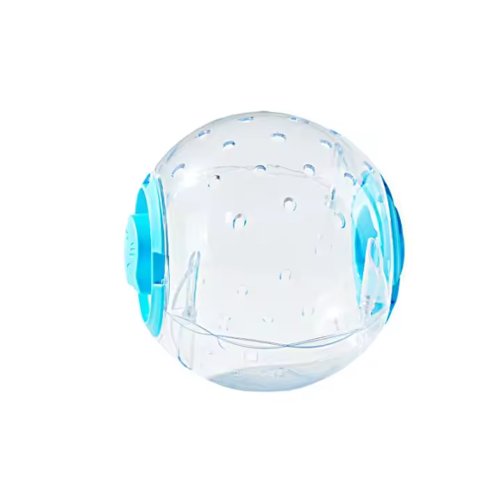 Bola De Correr Para Hamster Con Herramientas De Aro Dorado Y Cristal Juguete Deportivo Para Mascotas Pequeñas Bola De Ruedas Para Animales - 1