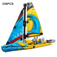 Construcción De Barco De Carreras Emirates Team New Zealand AC75 Juguete Clásico De Navegación Para Niños Set De Bloques Técnicos 962 Piezas Regalo De Cumpleaños - details 5