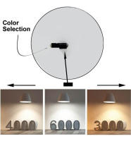 Foco LED 30W VAASA Blanco Carril Monofásico CRI +90 CCT - details 0