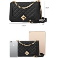 Bolso bandolera de Piel intética para Mujer, Bolso de mano con Cadena para el hombre - details 0