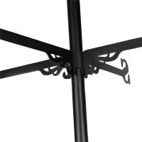 Decoración De Hierro Forjado Para El Hogar Y Jardín Vela Del Viento Negra Simulación Bruja Arte Para Techo Decoración De Ramadán Estilo Nuevo - details 8