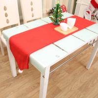 Corredor De Mesa De Navidad De Tela No Tejida Decoración De Año Nuevo 2024 Diseño De Feliz Navidad Y Noël Para Decoración Del Hogar - details 3
