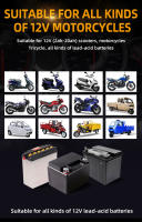 Cargador De Batería Automático EAFC 12V 3A Para Coche Con Pantalla LCD Mantenedor De Batería Para Motocicleta Y Vehículos Con Baterías Húmedas O Secas - details 1