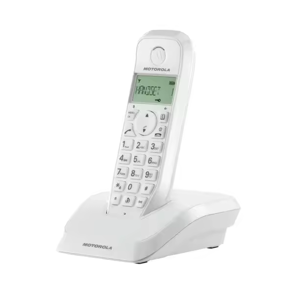 MOTOROLA S1201 Telefono DECT Blanco - 1