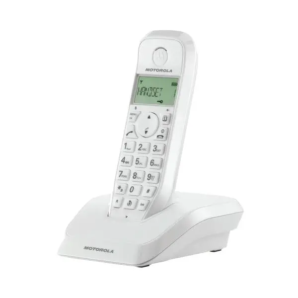 MOTOROLA S1201 Telefono DECT Blanco - 1
