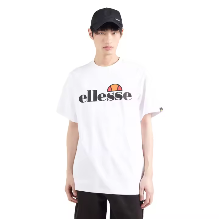 Camiseta Ellesse Blanca Rubber Logo Tee - 1