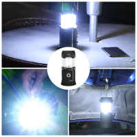Luz de camping USB, Luz de camping recargable, Luz solar recargable, Luz de camping solar portátil impermeable para acampar al Aire Libre [Clasificación de eficiencia energética A ++] - details 4