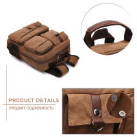 Mochila De Lona Para Hombres MARKROYAL Bolso De Hombro Para Estudiantes Con Capacidad Para Portátil De 15 Pulgadas Bolsa Escolar Casual Para Adolescentes - details 11