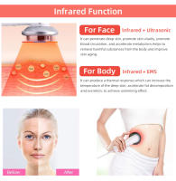 Máquina De Adelgazamiento Corporal Y Tonificación Facial EMS Ultrasonido E Infrarrojos 7 En 1 Portátil Para Pérdida De Grasa - details 3