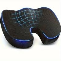 Cojín De Asiento De Memoria De Algodón Para Coche Oficina Salud Y Belleza Almohadilla De Caderas Adultos Lavable a Mano - details 0