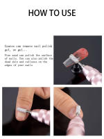 Kit De 61 Piezas De Bandas De Arena Para Uñas Con Eje Para Máquina Eléctrica De Manicura Mini Pulidora De Uñas Y Polvo De Grano Fino 3.1MM - details 6