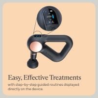 THERABODY THERAGUN SENSE - Pistola de Masaje Profesional, Alivia Dolores y Estrés con Terapia de Masaje Científicamente Comprobado y Respiración Relajante, Sensor Biométrico Integrado, 4 Accesorios, App Inteligente,  Mejora Bienestar Mental y Físico - details 3