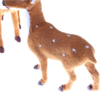 Nueva Figura De Navidad De Peluche Reindeer Simulación Oso De Navidad Decoraciones De Año Nuevo Material Textil Y Fibra - details 3