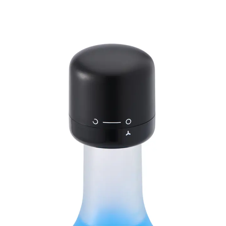Mini Tapón De Vino Ecológico De Silicona Para Mantener El Vino Fresco Disponible En Tiendas De Descuento Tapón De Botella De Goma Para Alimentos - 1