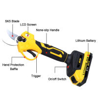 Podadora eléctrica sin escobillas, herramienta de corte de ramas para Makita de 18V, 1500W, 30mm, recargable, inalámbrica, para árboles frutales, bonsái - details 4